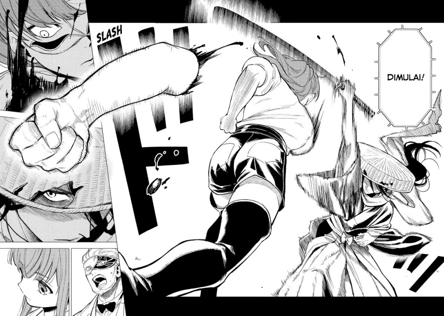 Kyouran Reijou Nia Liston – Byoujaku Reijou ni Tensei shita Kamigoroshi no Bujin no Karei Naru Musouroku Chapter 09 Bahasa Indonesia