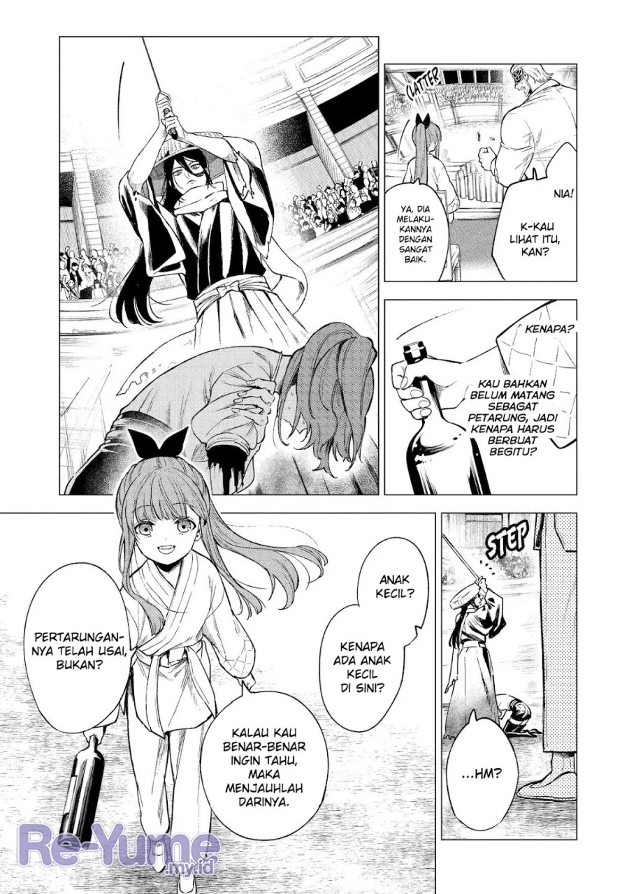 Kyouran Reijou Nia Liston – Byoujaku Reijou ni Tensei shita Kamigoroshi no Bujin no Karei Naru Musouroku Chapter 09 Bahasa Indonesia