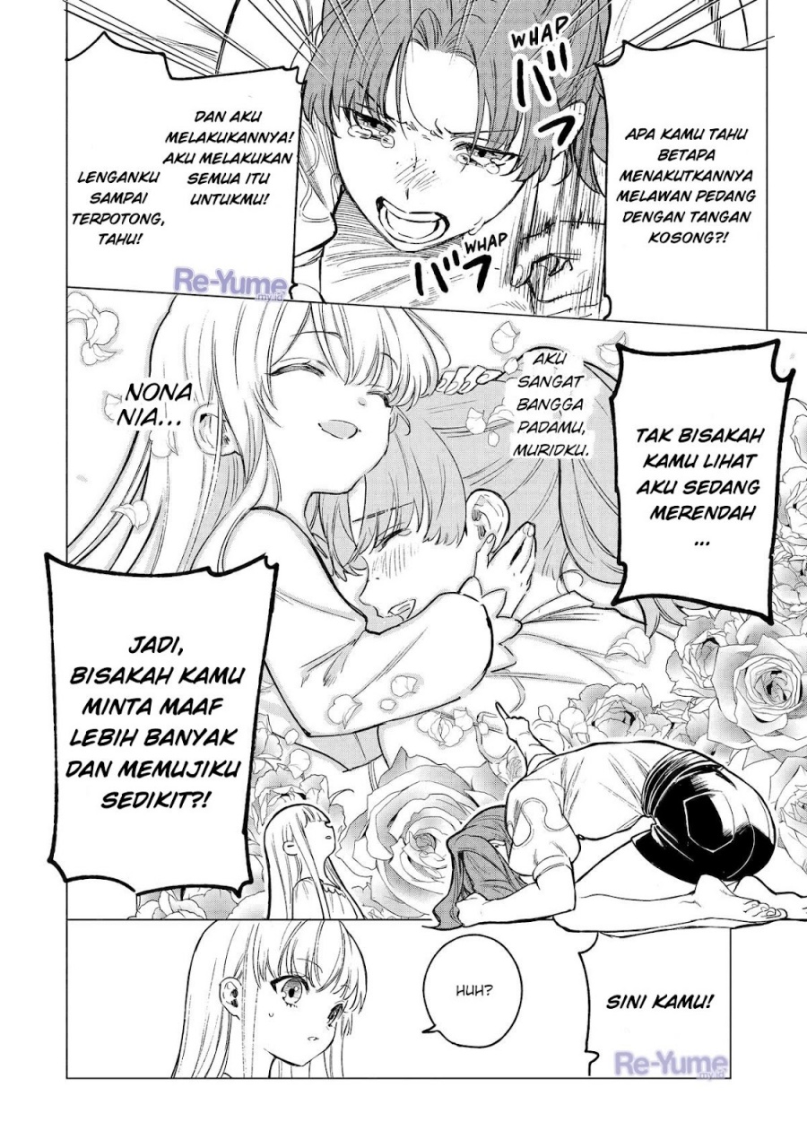 Kyouran Reijou Nia Liston – Byoujaku Reijou ni Tensei shita Kamigoroshi no Bujin no Karei Naru Musouroku Chapter 10 Bahasa Indonesia