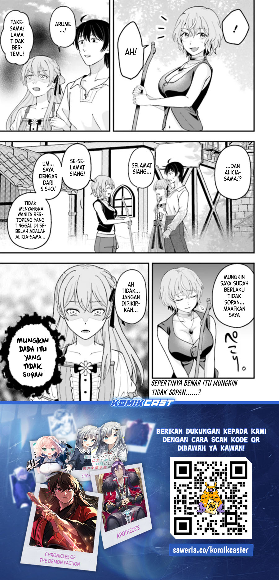 Kyuutei Kajishi no Shiawase na Nichijou Chapter 22 Bahasa Indonesia