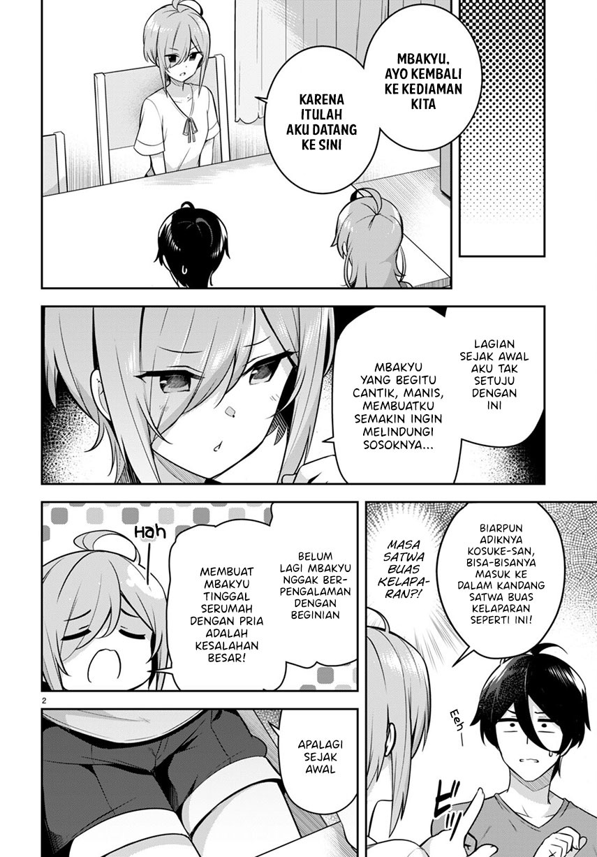 Kyuu ni Ane ga Dekimashite! Chapter 08 Bahasa Indonesia