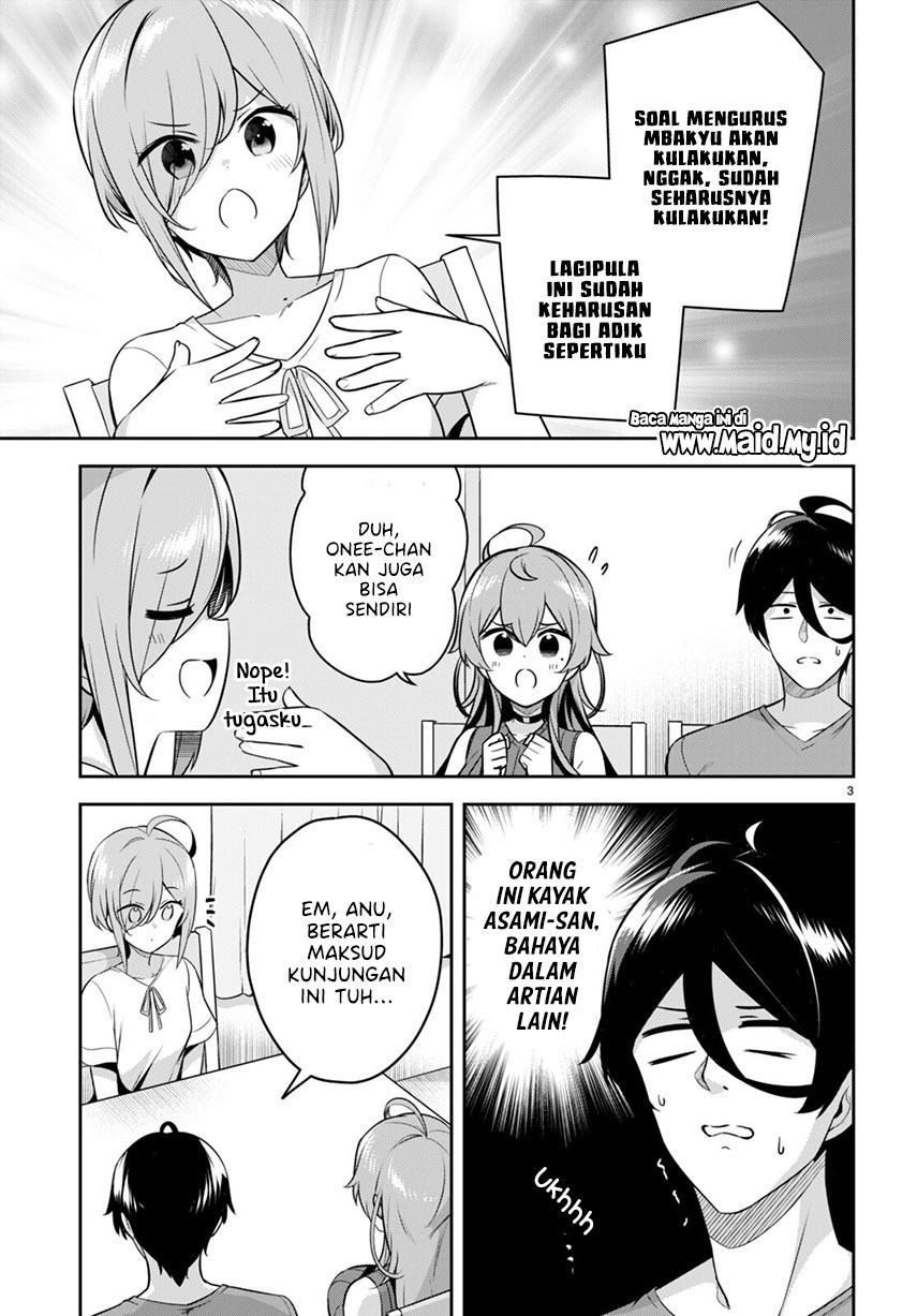 Kyuu ni Ane ga Dekimashite! Chapter 08 Bahasa Indonesia