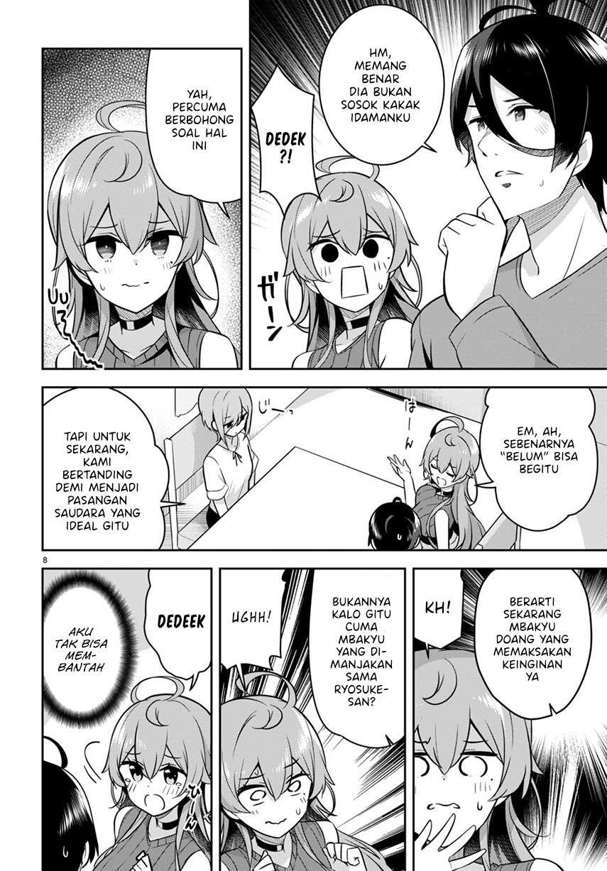 Kyuu ni Ane ga Dekimashite! Chapter 08 Bahasa Indonesia