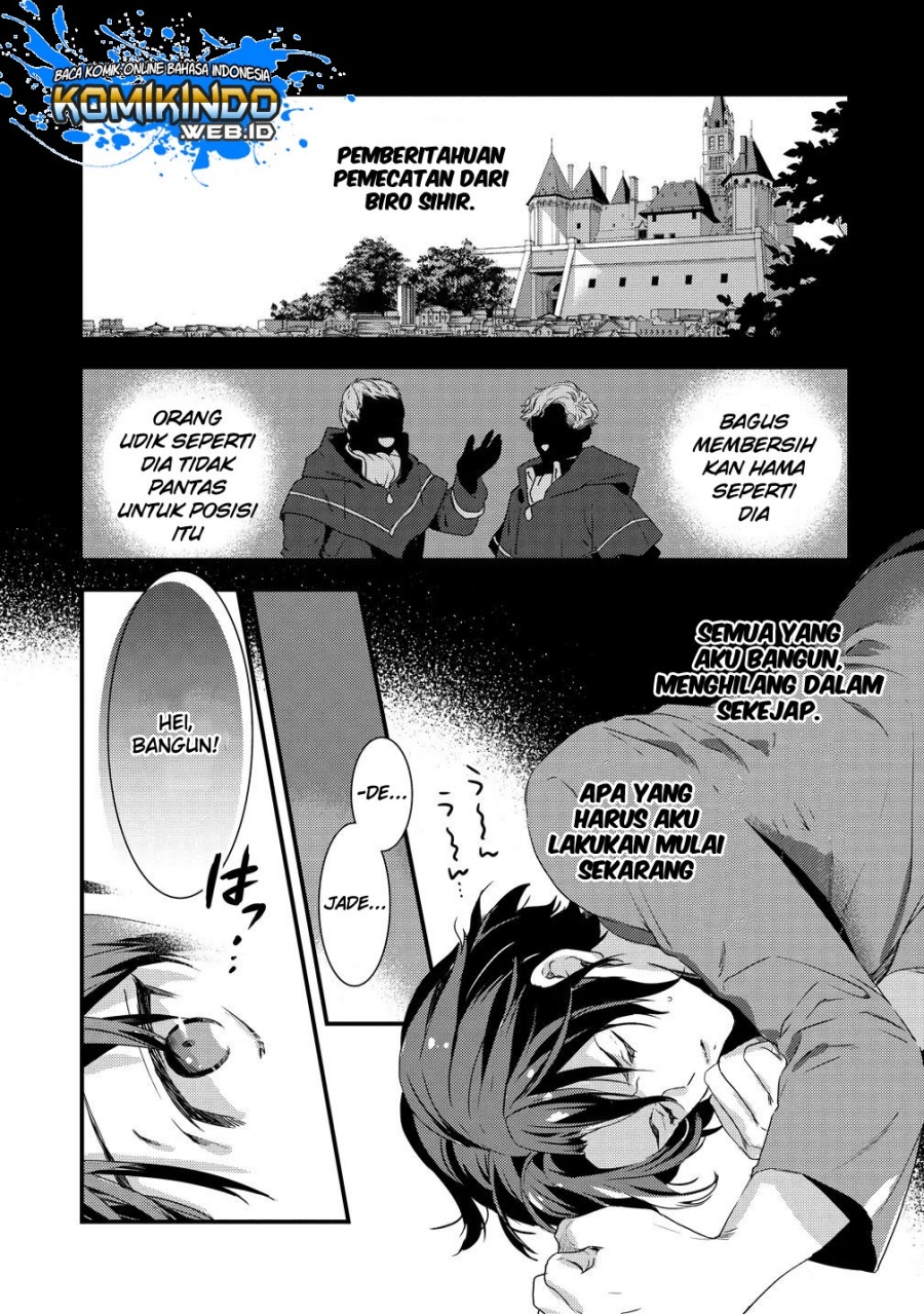 Kyuutei Mahou-shi Kubi ni Nattande, Inaka ni Kaette Mahou-ka no Sensei ni Narimasu Chapter 01.1 Bahasa Indonesia