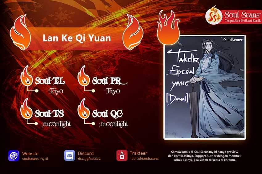 Lanke Special Destiny (Lan Ke Qi Yuan) Chapter 183 Bahasa Indonesia