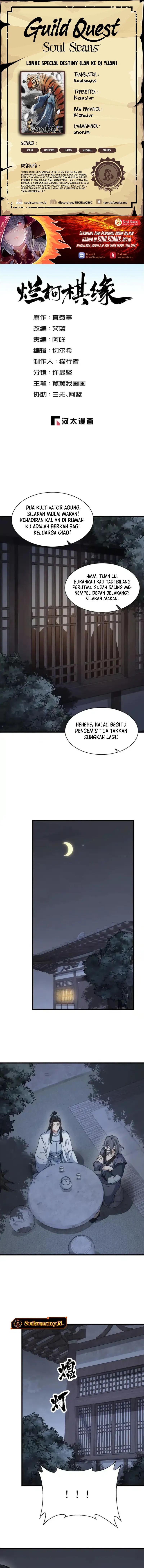 Lanke Special Destiny (Lan Ke Qi Yuan) Chapter 275 Bahasa Indonesia