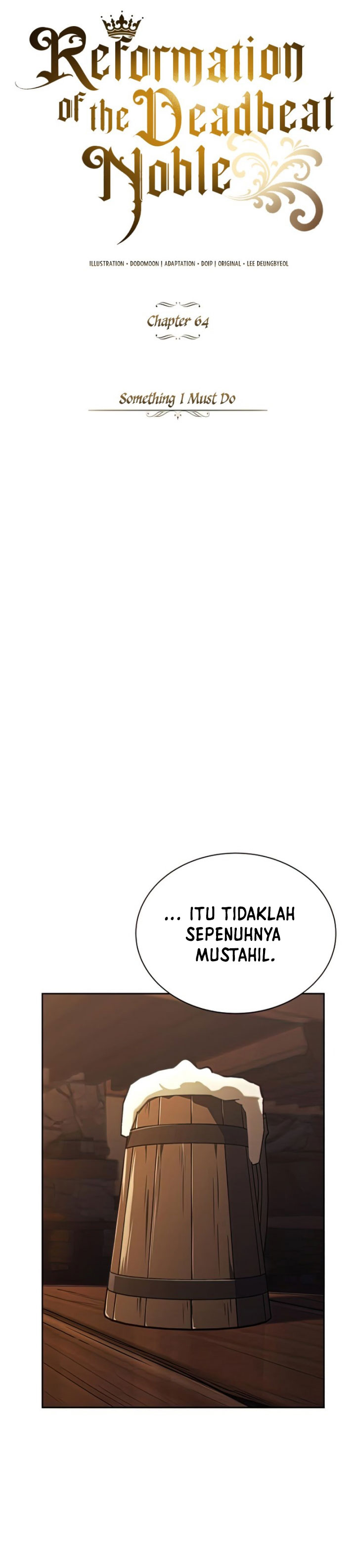 Lazy Prince Becomes a Genius (Reformation of the Deadbeat Noble) Chapter 64 Bahasa Indonesia