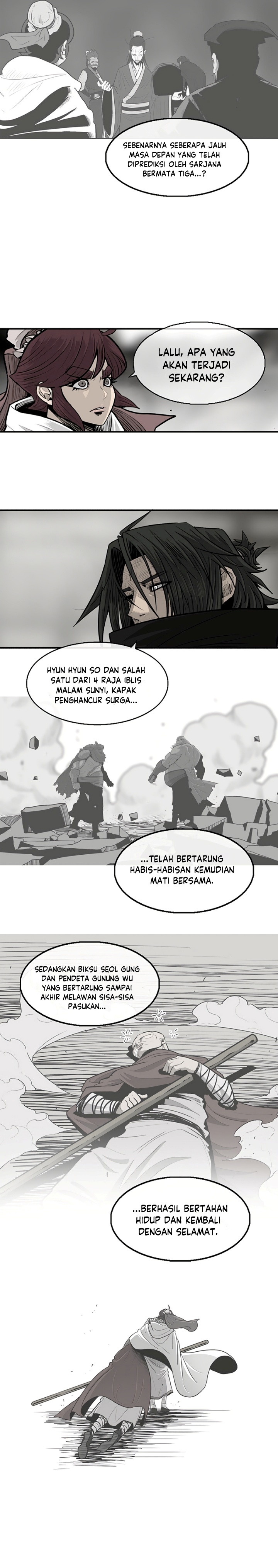 Legend of the Northern Blade Chapter 159 Bahasa Indonesia