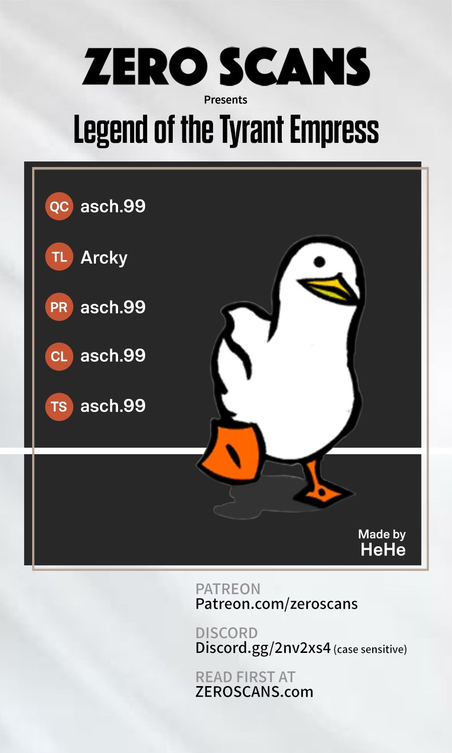 Legend of the Tyrant Empress Chapter 08 Bahasa Indonesia