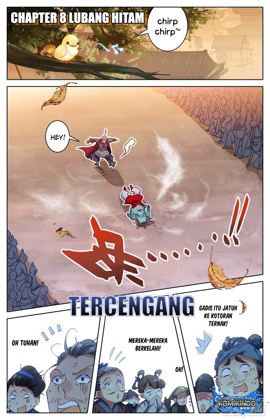 Legend of the Tyrant Empress Chapter 08 Bahasa Indonesia