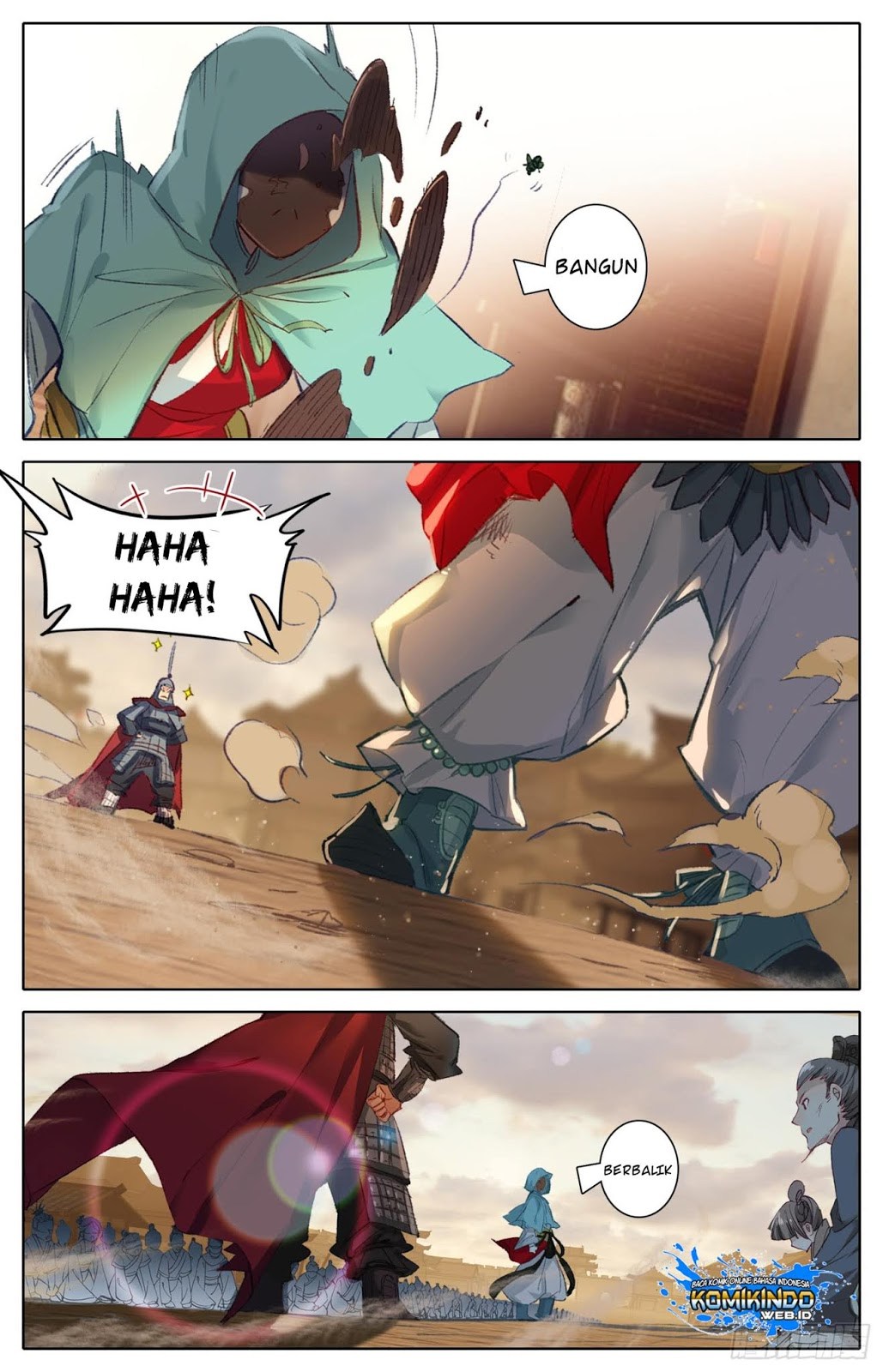 Legend of the Tyrant Empress Chapter 08 Bahasa Indonesia