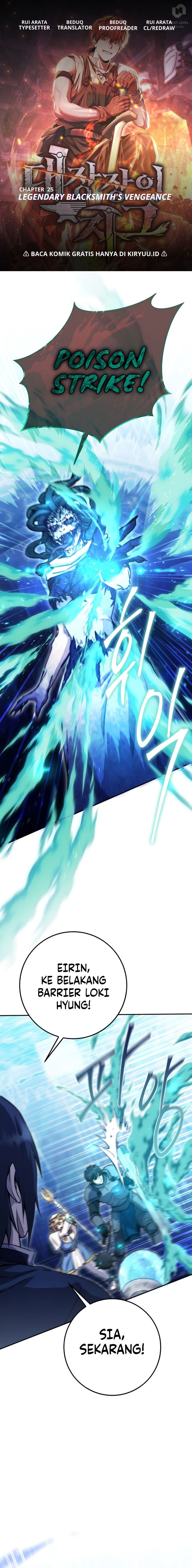 Legendary Blacksmith’s Vengeance Chapter 25 Bahasa Indonesia