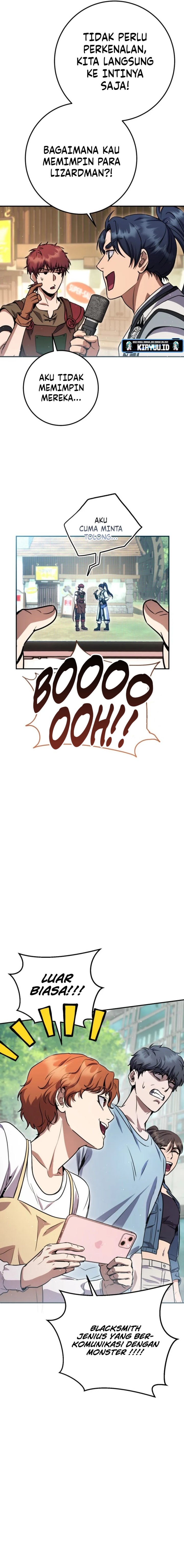 Legendary Blacksmith’s Vengeance Chapter 57 Bahasa Indonesia