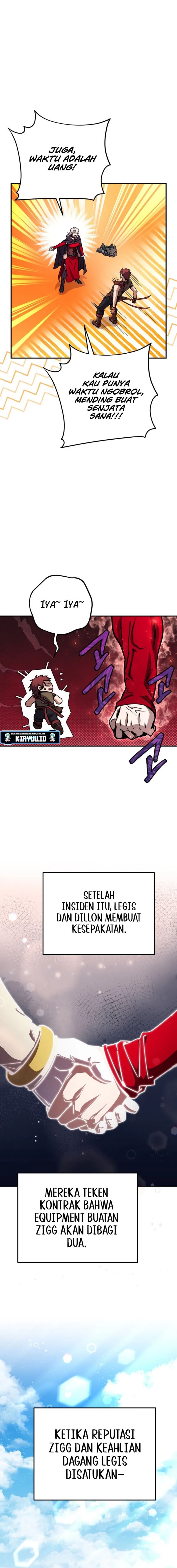 Legendary Blacksmith’s Vengeance Chapter 57 Bahasa Indonesia