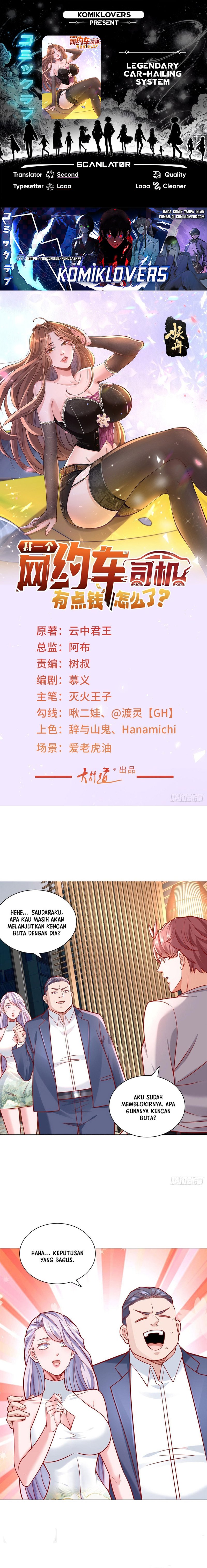 Legendary Car-Hailing System Chapter 50 Bahasa Indonesia