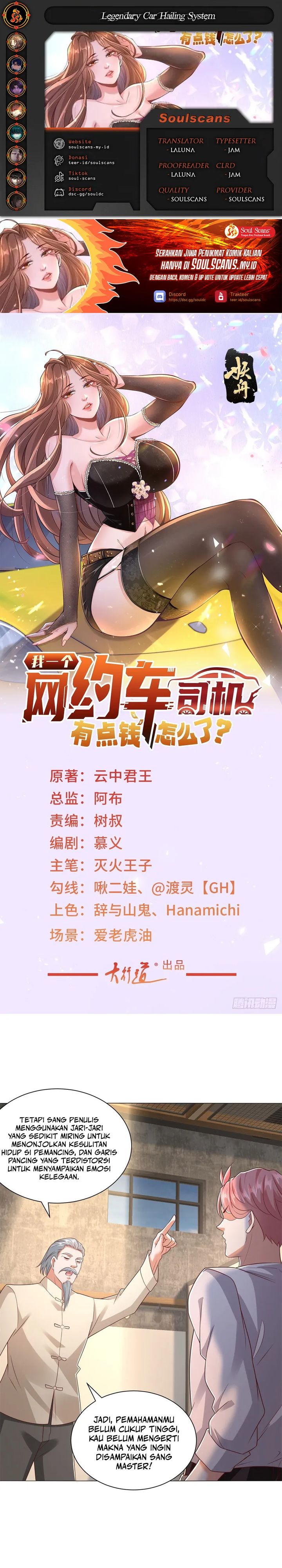 Legendary Car-Hailing System Chapter 151 Bahasa Indonesia