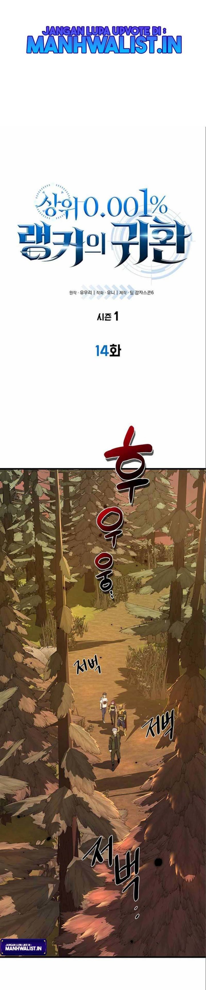 Legendary Ranker’s Comeback Chapter 14 Bahasa Indonesia