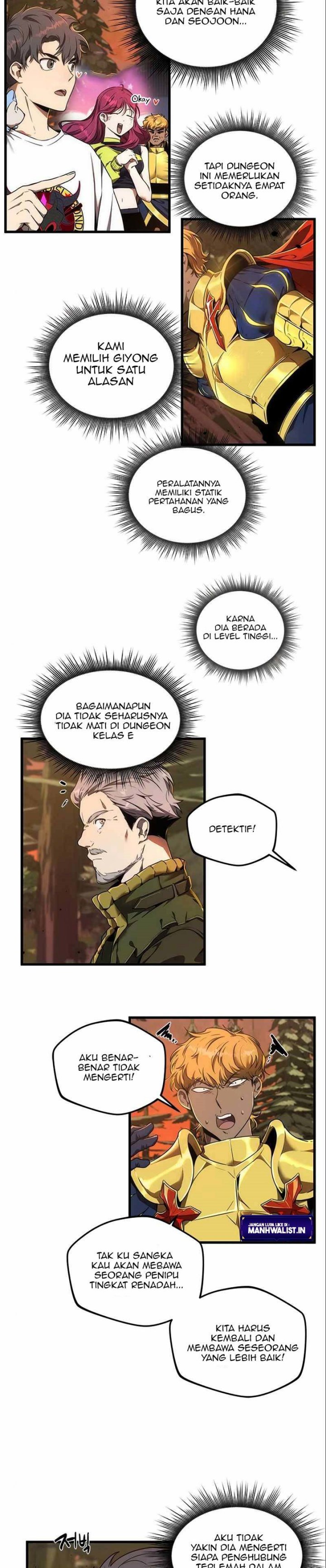 Legendary Ranker’s Comeback Chapter 14 Bahasa Indonesia