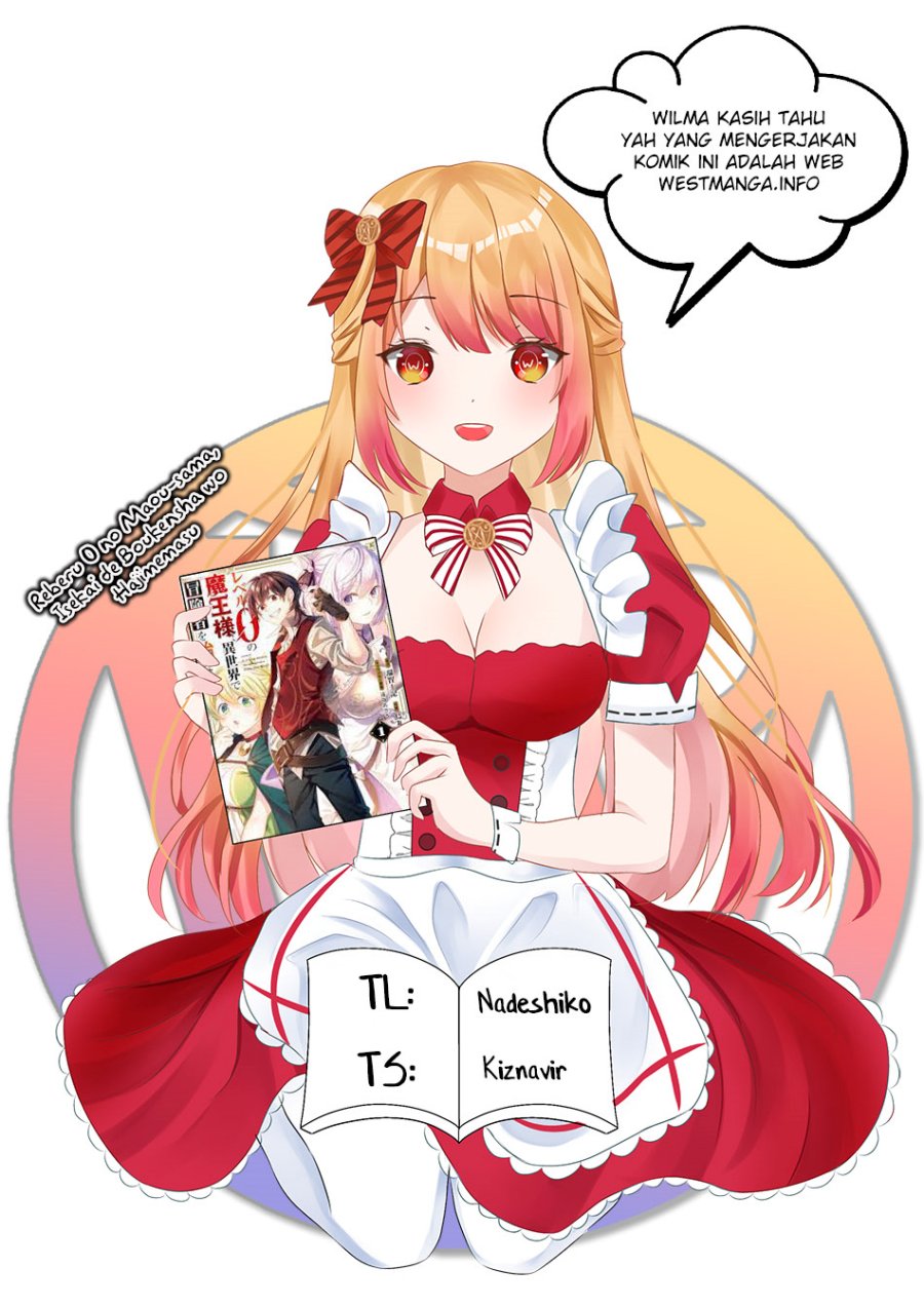 Level 0 Evil King Become the Adventurer In the New World (Reberu 0 no Maou-sama, Isekai de Boukensha wo Hajimemasu) chapter 10