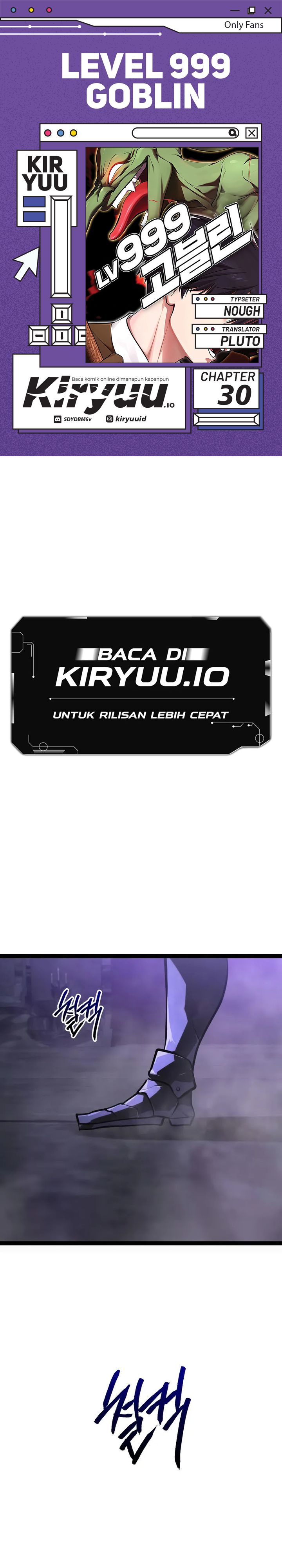 Level 999 Goblin chapter 30