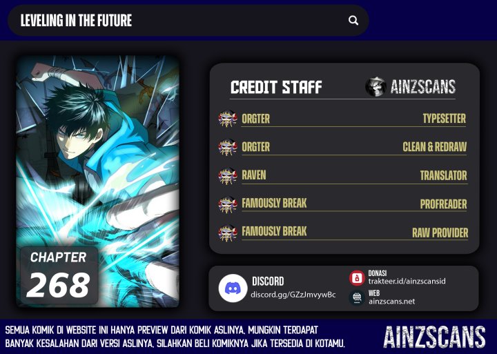 Leveling In The Future Chapter 268 Bahasa Indonesia