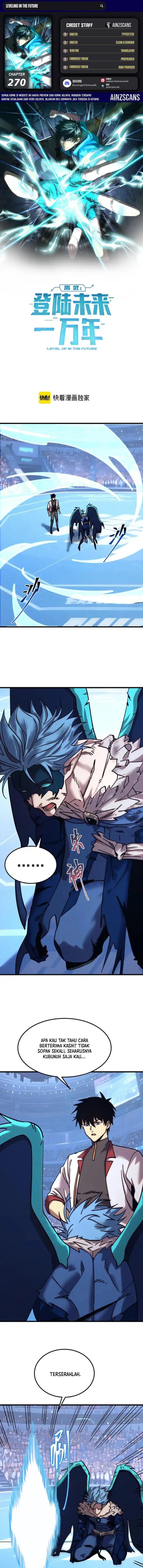 Leveling In The Future Chapter 270 Bahasa Indonesia