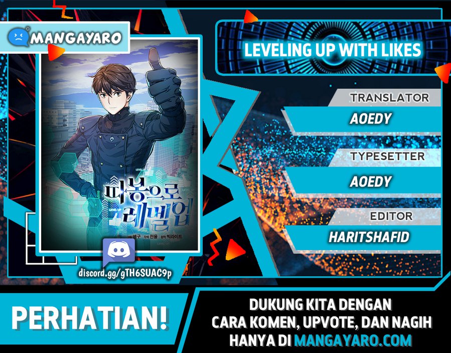 Leveling Up With Likes Chapter 03 Bahasa Indonesia