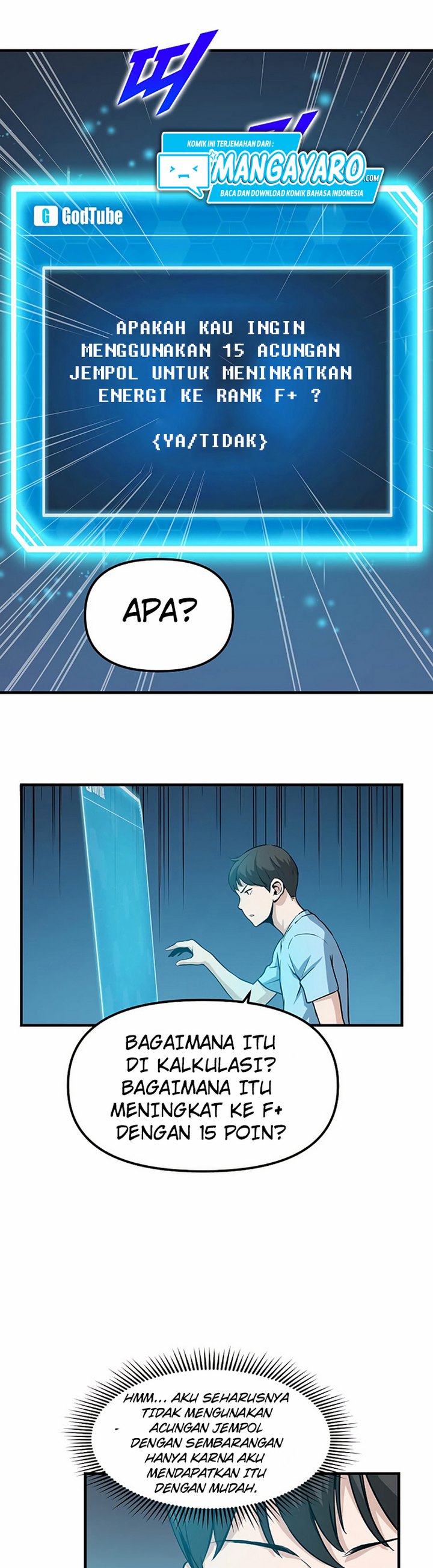 Leveling Up With Likes Chapter 03 Bahasa Indonesia