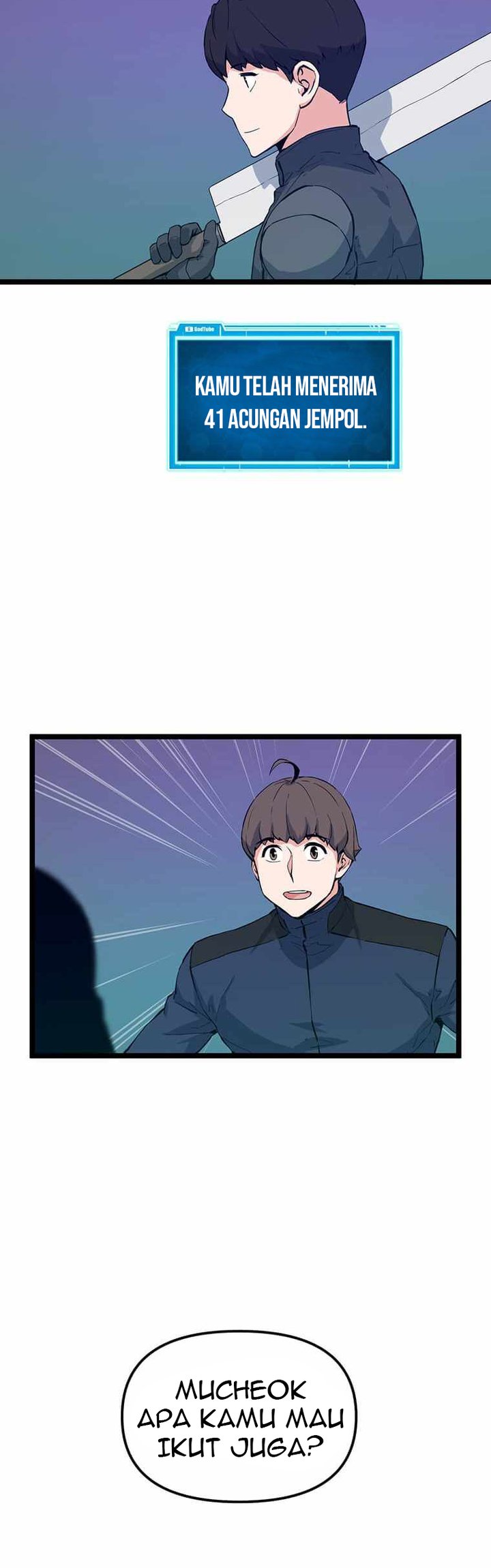 Leveling Up With Likes Chapter 44 Bahasa Indonesia