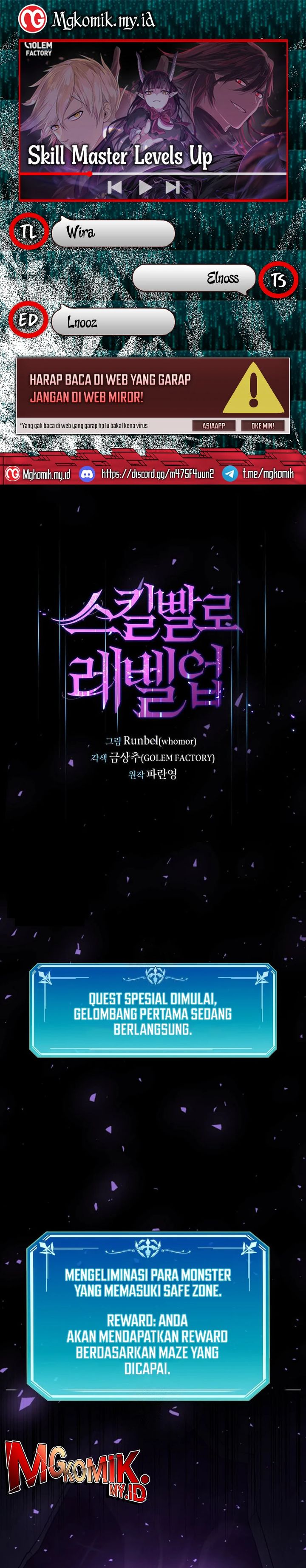 Leveling Up with Skills (Skill Master Levels Up) Chapter 114 Bahasa Indonesia