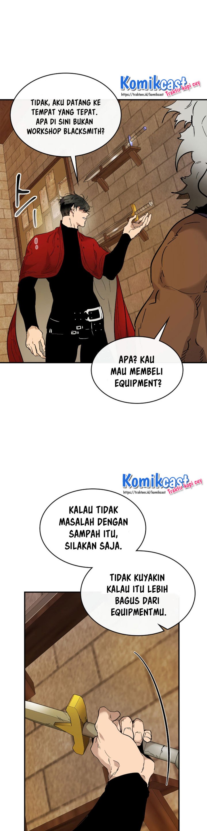 Leveling With the Gods Chapter 24 Bahasa Indonesia
