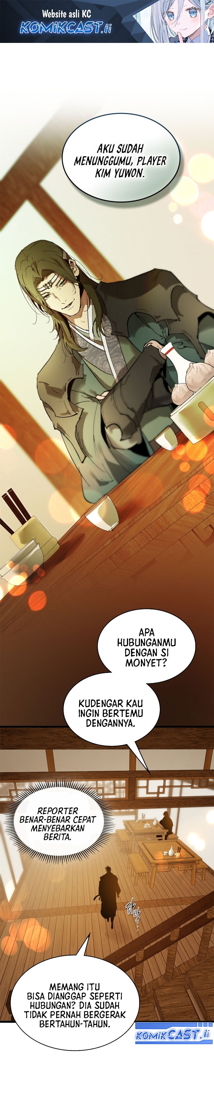 Leveling With the Gods Chapter 142 Bahasa Indonesia