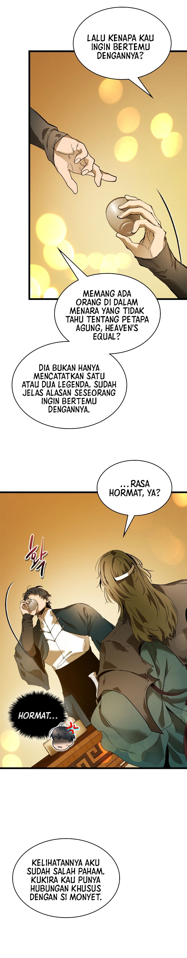 Leveling With the Gods Chapter 142 Bahasa Indonesia