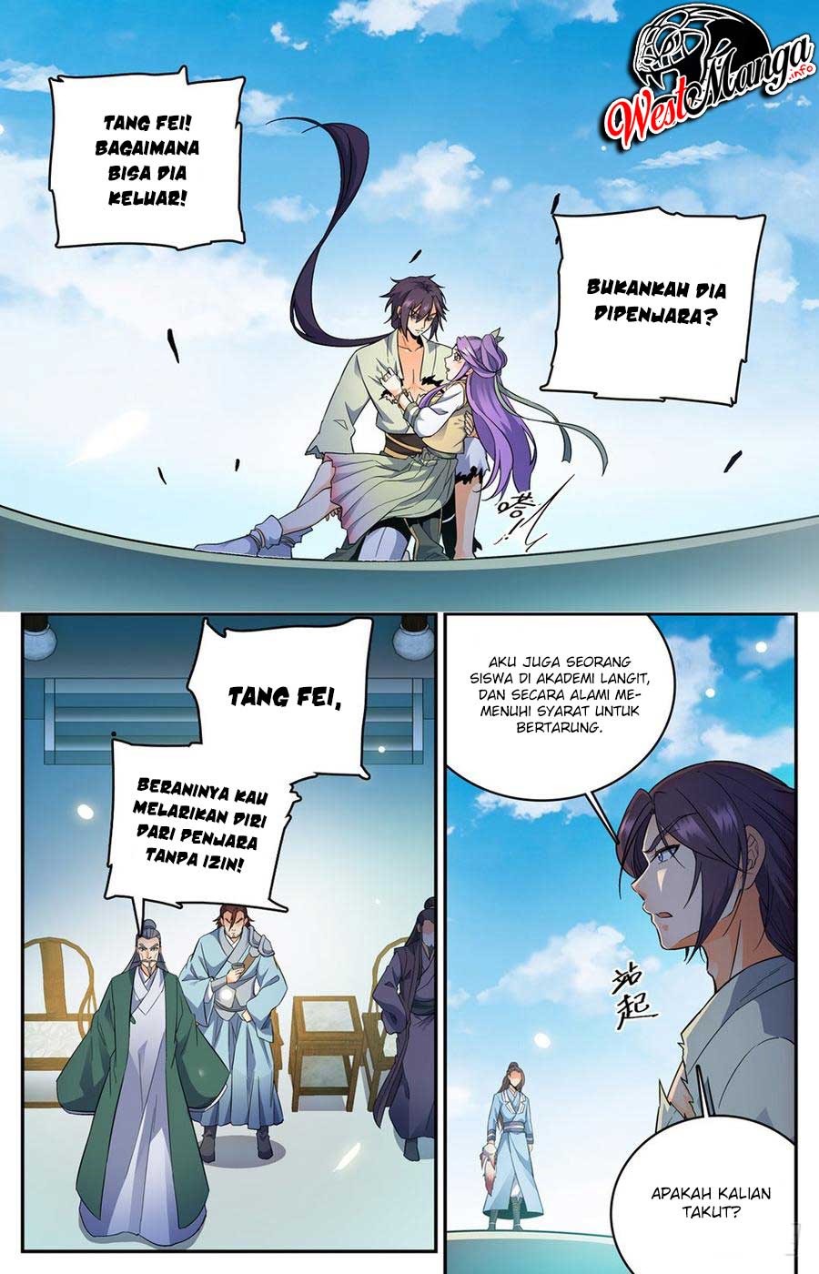 Lian Fei Wei Bao Chapter 38 Bahasa Indonesia