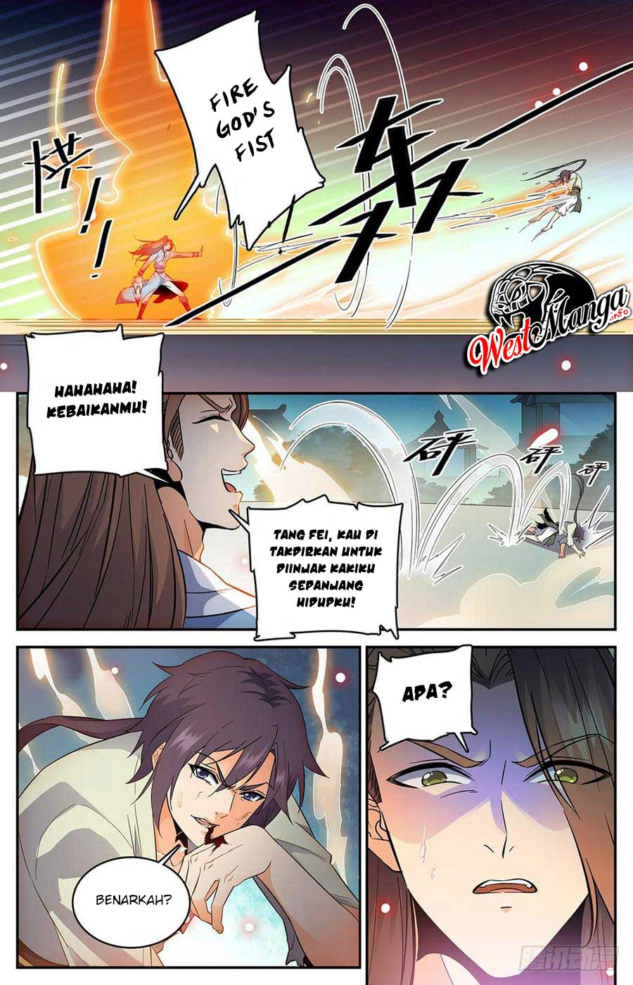Lian Fei Wei Bao Chapter 38 Bahasa Indonesia