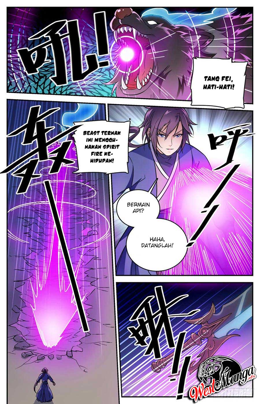 Lian Fei Wei Bao Chapter 59 Bahasa Indonesia