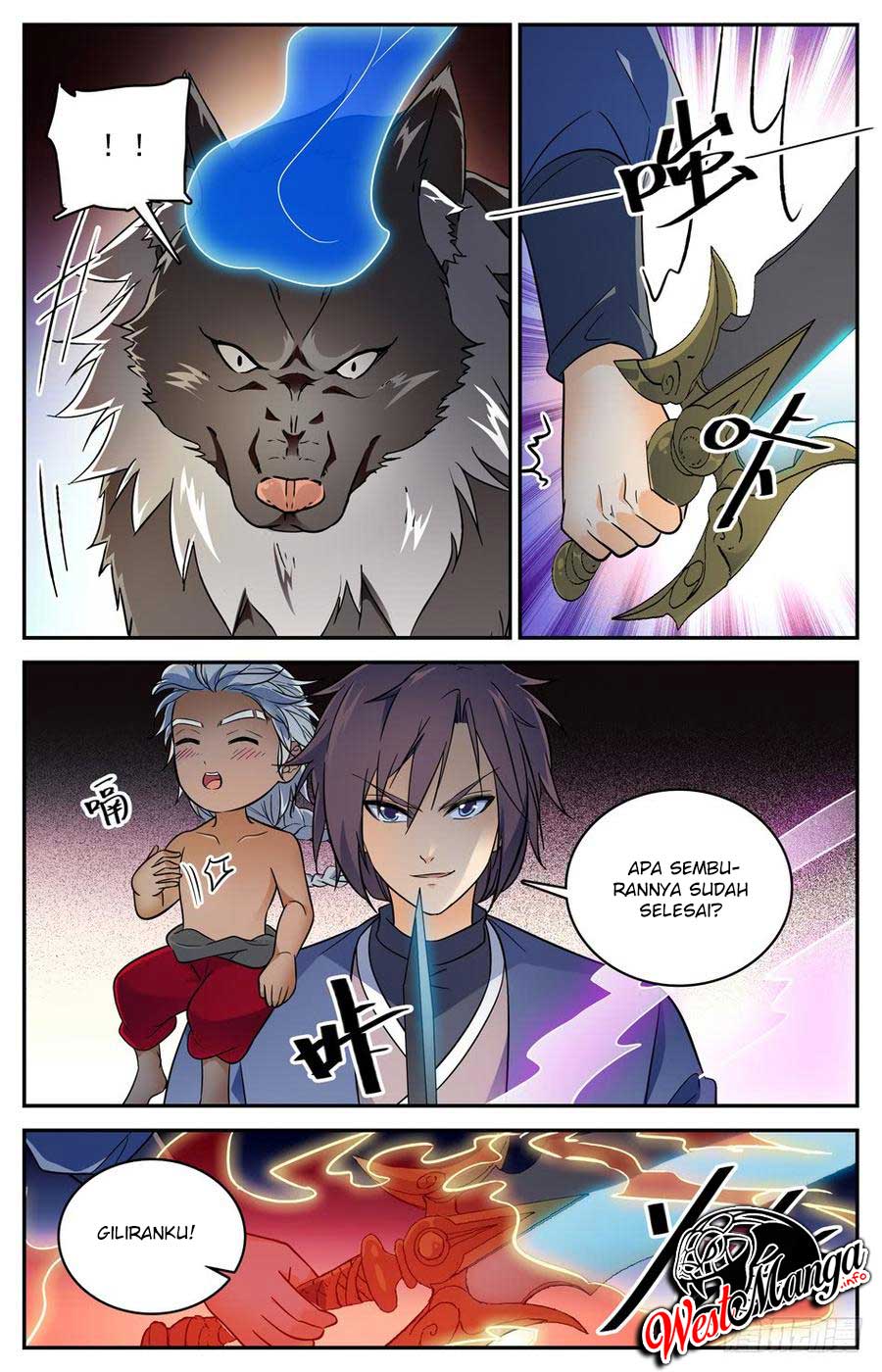Lian Fei Wei Bao Chapter 59 Bahasa Indonesia