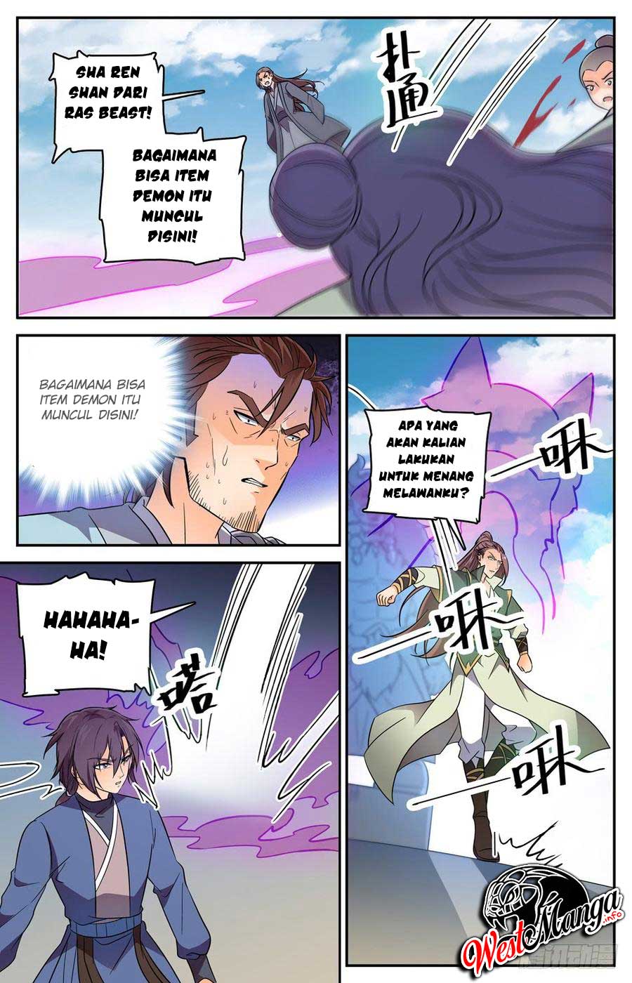 Lian Fei Wei Bao Chapter 59 Bahasa Indonesia