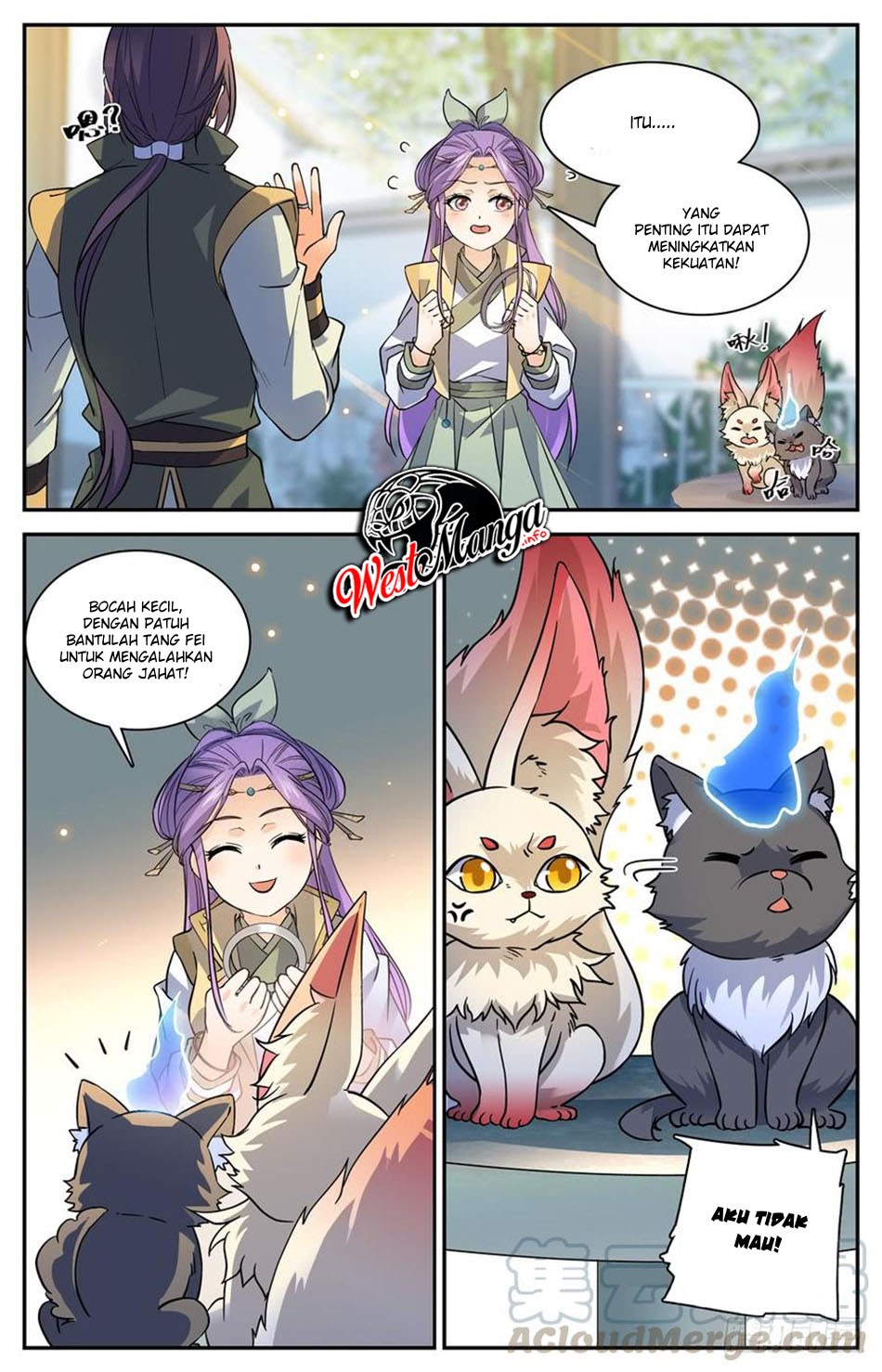 Lian Fei Wei Bao Chapter 77 Bahasa Indonesia