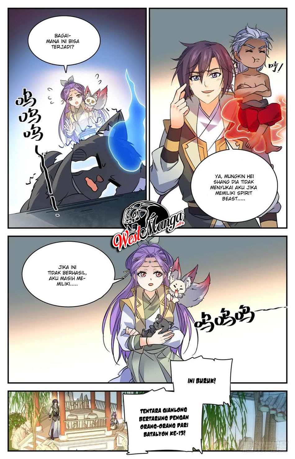 Lian Fei Wei Bao Chapter 77 Bahasa Indonesia