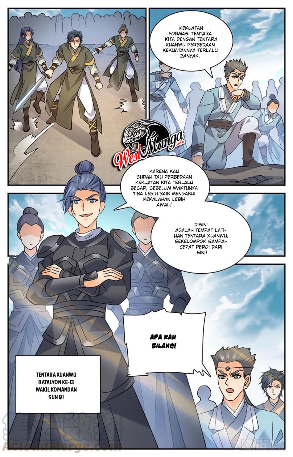 Lian Fei Wei Bao Chapter 77 Bahasa Indonesia