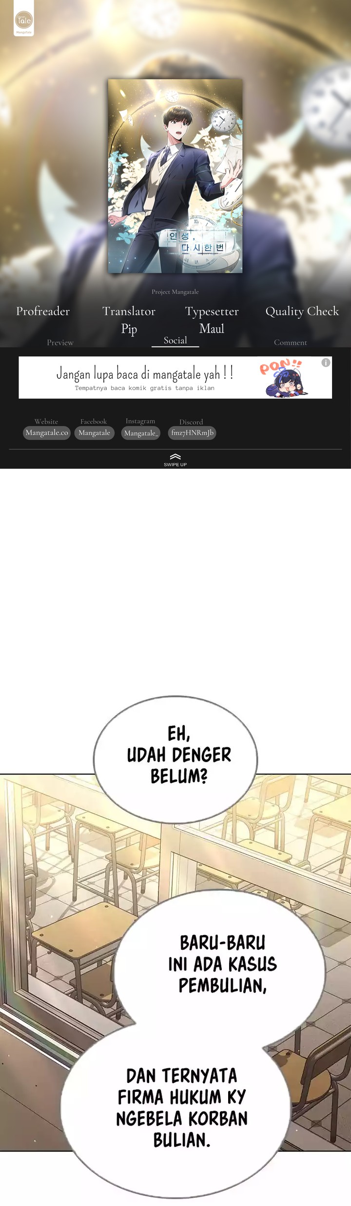 Life, Once Again! Chapter 49 Bahasa Indonesia