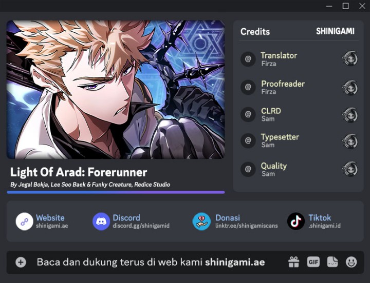Light Of Arad: Forerunner Chapter 02 Bahasa Indonesia