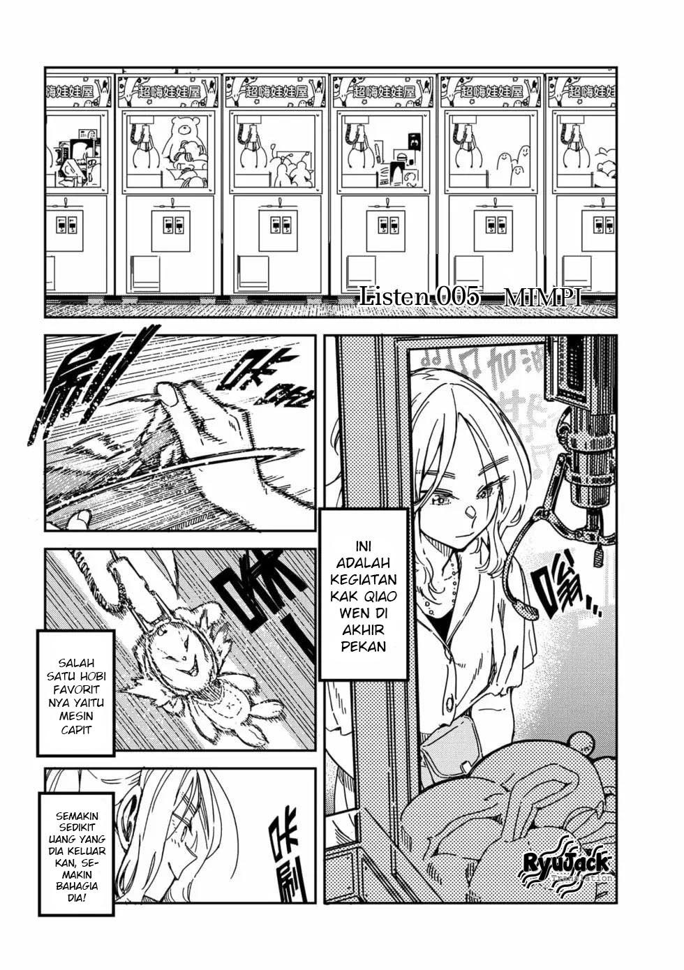 Listen to My Voice!! Chapter 05 Bahasa Indonesia