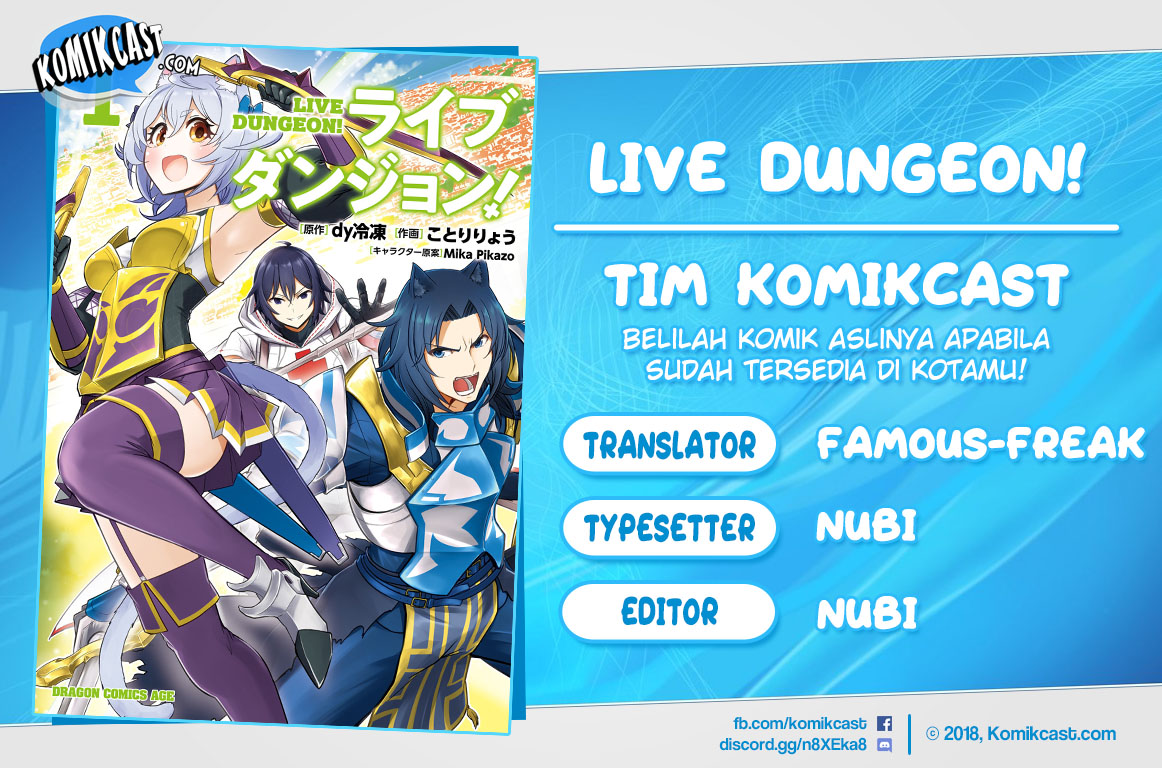 Live Dungeon! Chapter 10 Bahasa Indonesia