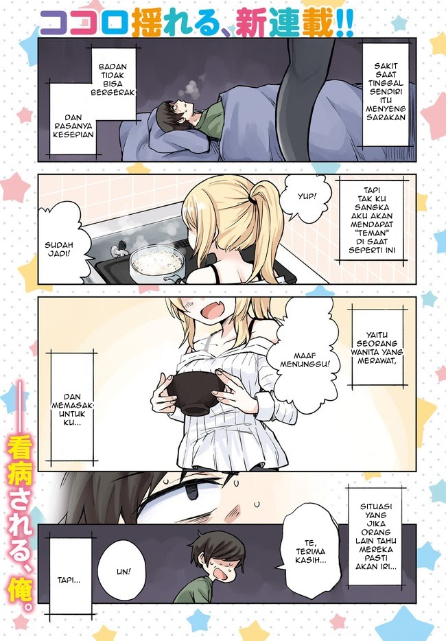 Living Alone, Got Fever, Fall in Love Chapter 01 Bahasa Indonesia