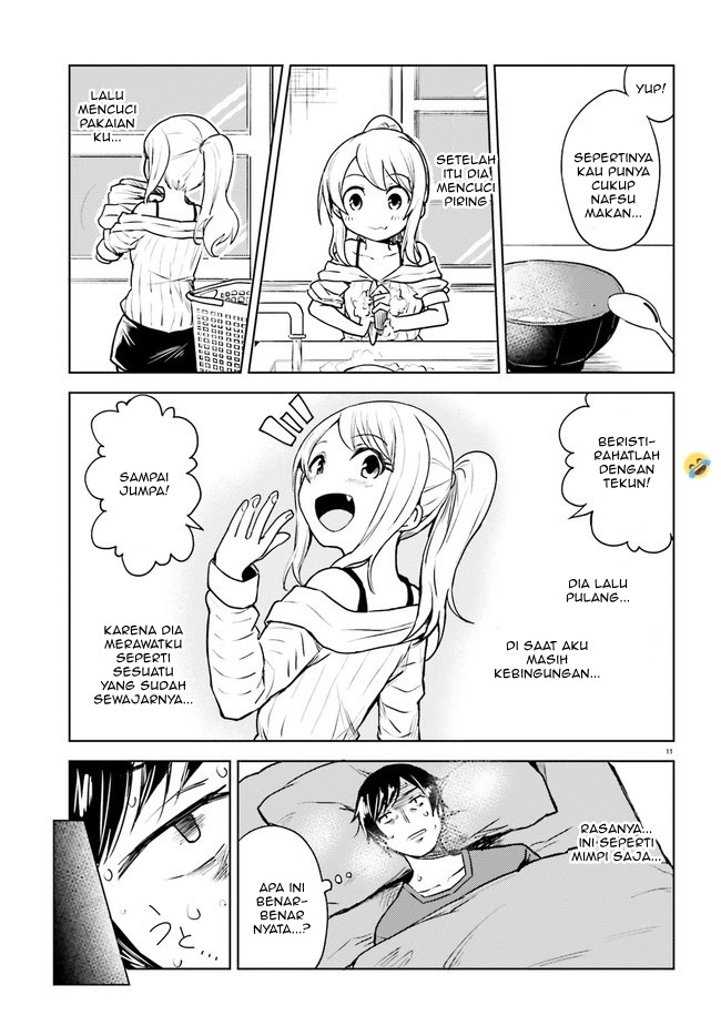 Living Alone, Got Fever, Fall in Love Chapter 01 Bahasa Indonesia