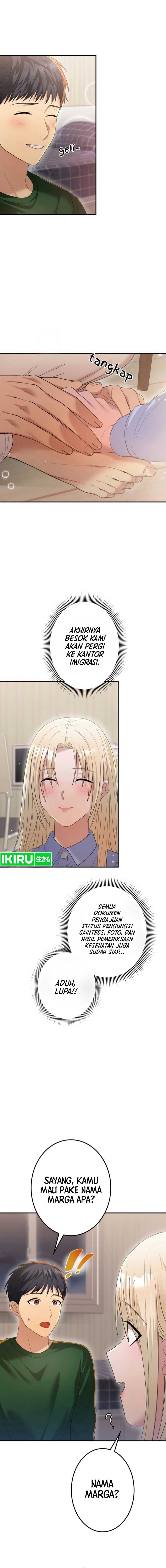 Living in a Studio Condo With the Saintess Chapter 16 Bahasa Indonesia