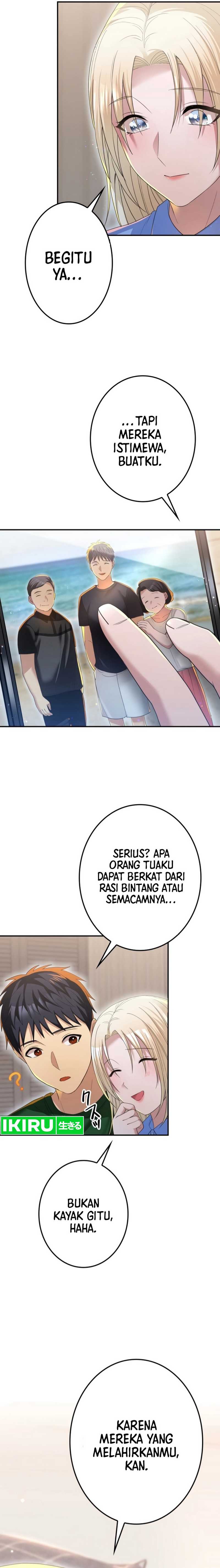 Living in a Studio Condo With the Saintess Chapter 16 Bahasa Indonesia