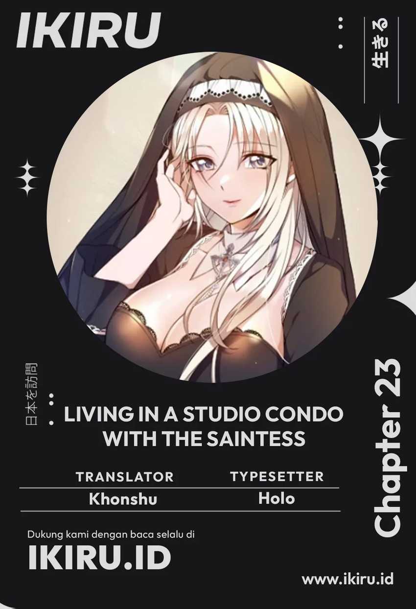 Living in a Studio Condo With the Saintess chapter 23